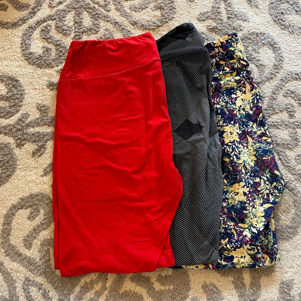 LuLaRoe TC Leggings Bundle (3)